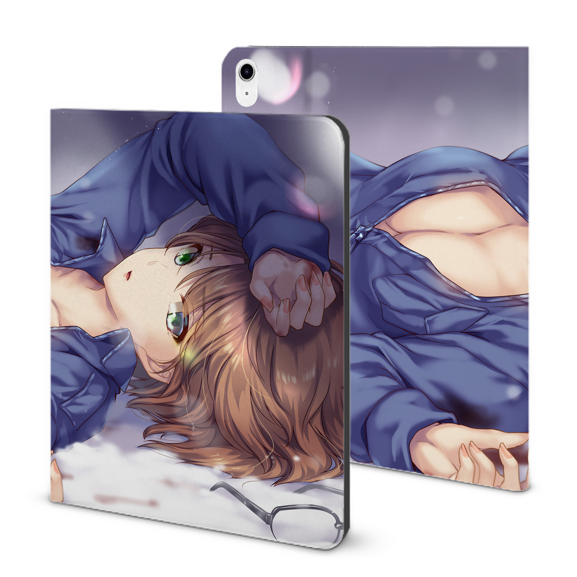 （画像用） 名探偵コナン Detective Conan IPad ケース ブック型 PUレザー TPU 耐衝撃 軽量 薄型 ペン収納なし 全面保護 IPad 各モデル対応